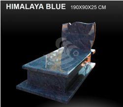 NAGROBEK POJEDYNCZY HIMALAYA BLUE 190 X 90 X 25 + H10